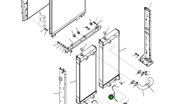 Шланг 21M-03-21670 Komatsu
