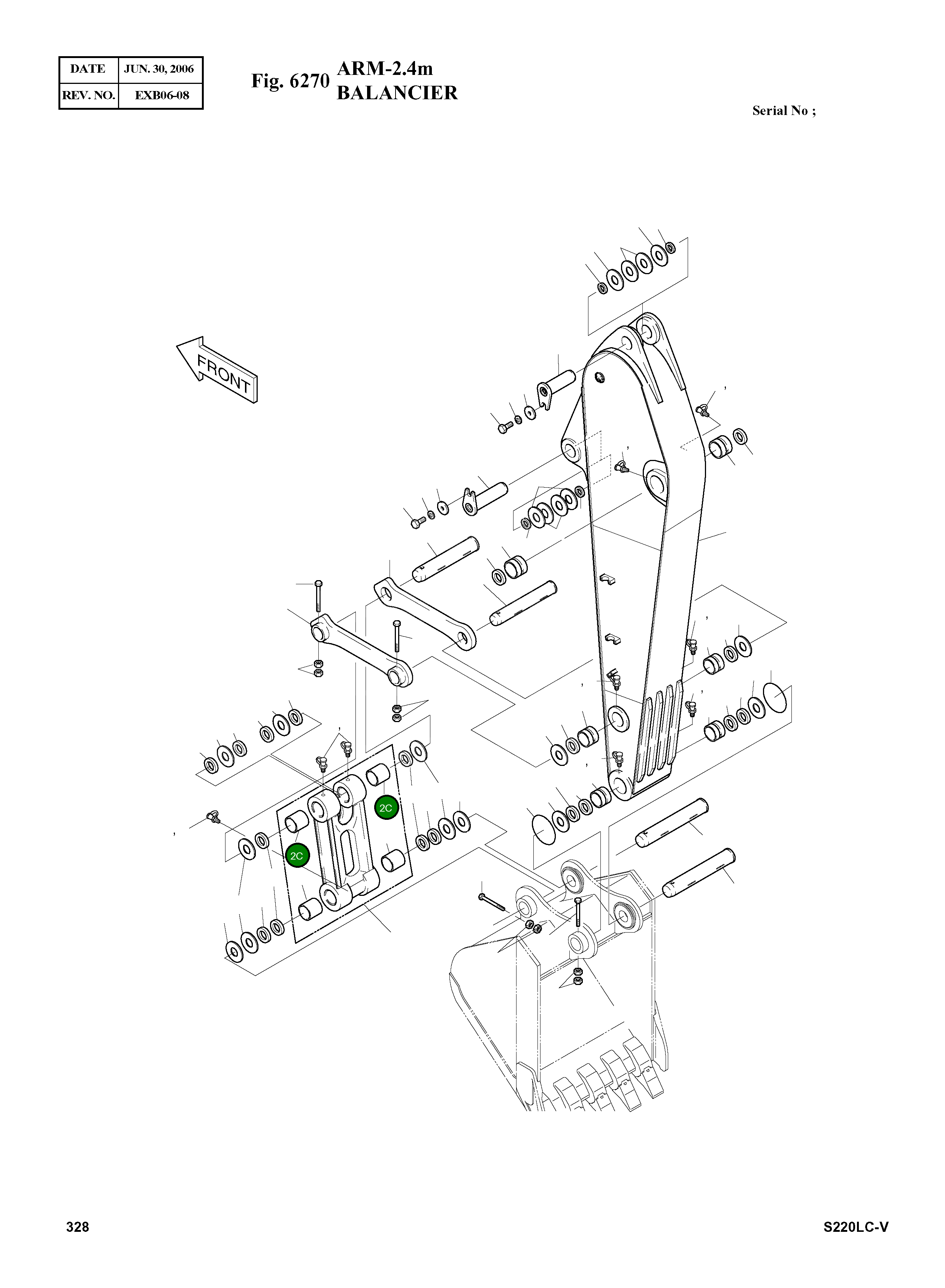 Втулка 2110-1360 Komatsu