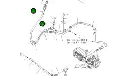 Шланг 22F-973-1262 Komatsu