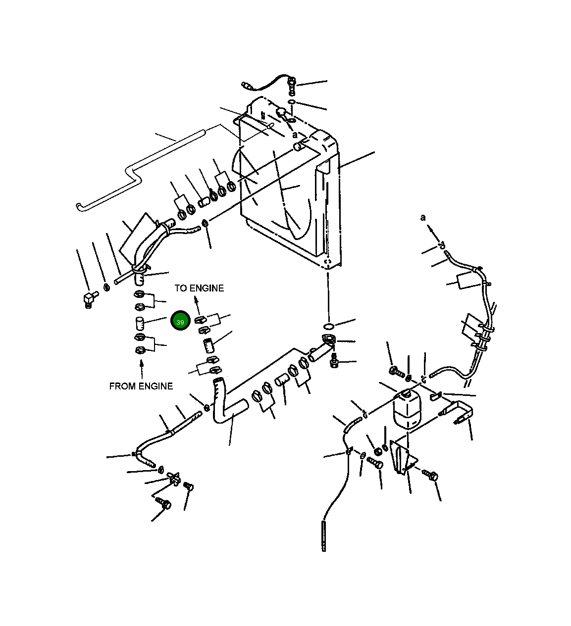 Шланг 419-03-10220 Komatsu