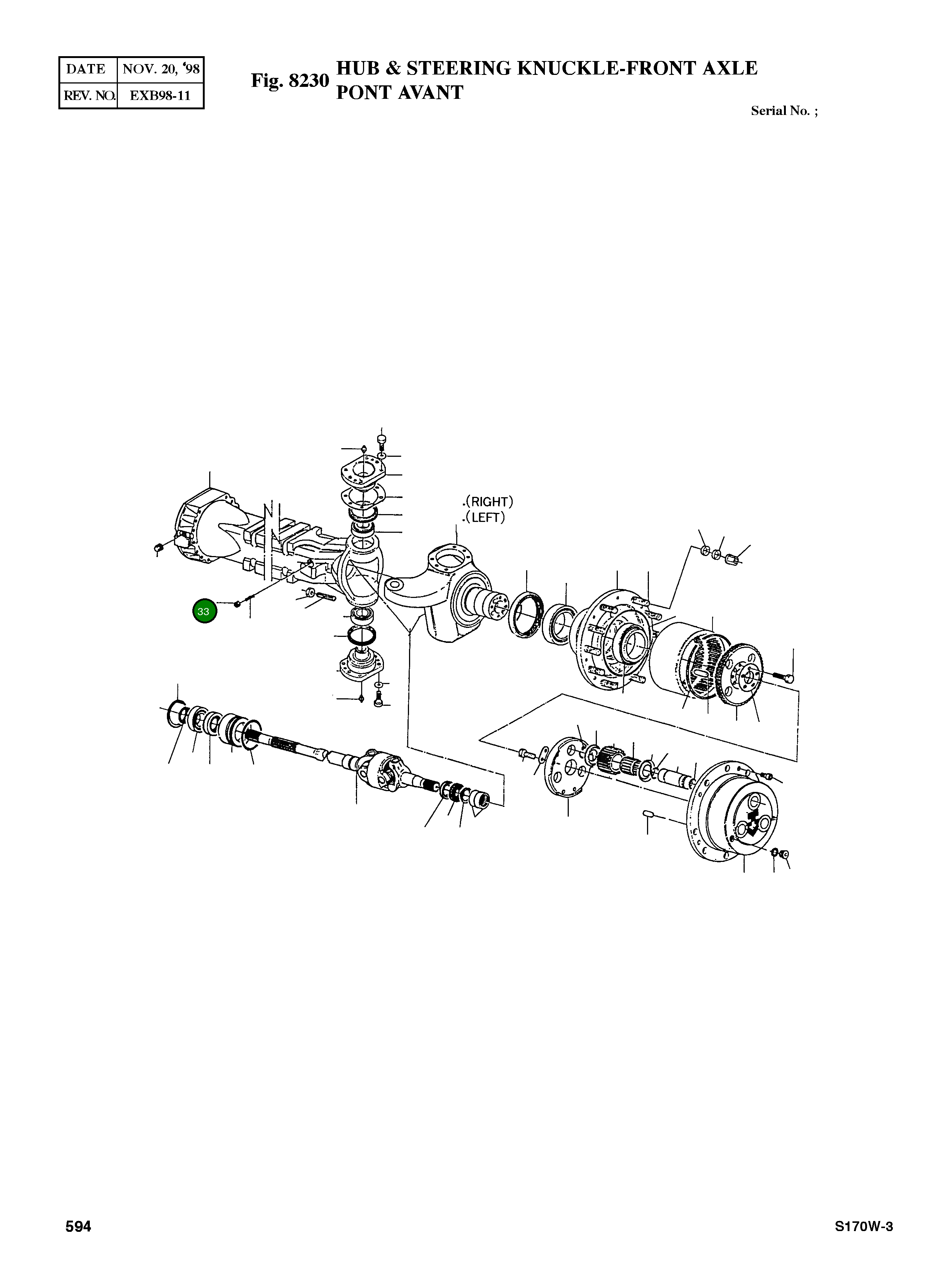 Гайка 006.05.0684 Komatsu