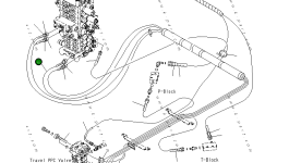 Шланг 21K-62-49240 Komatsu