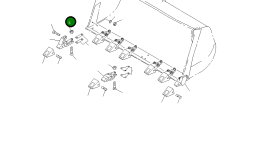 Гайка 02915-12219 Komatsu