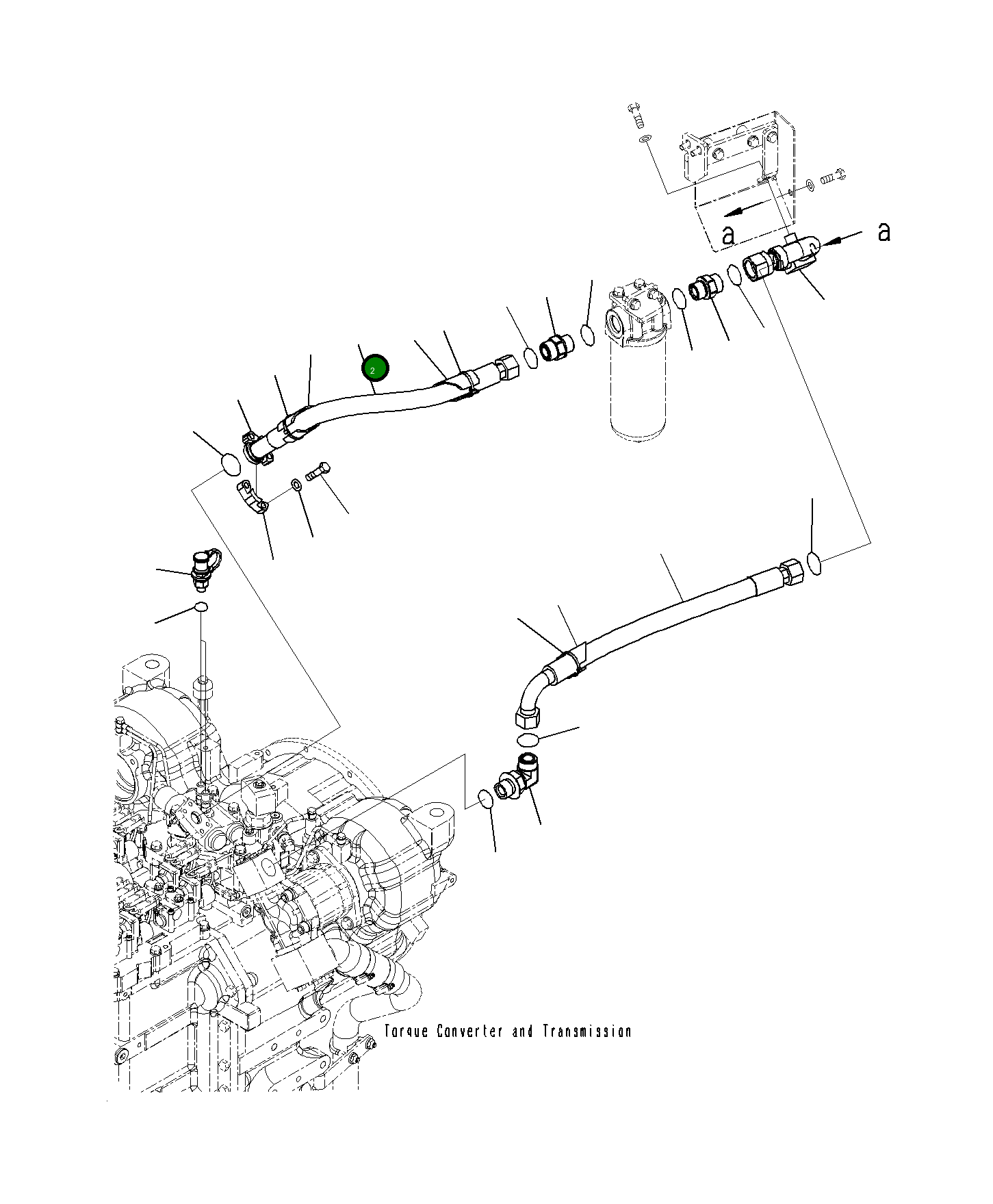 Шланг 23H-16-11191 Komatsu