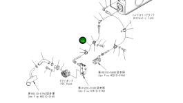 Шланг 21J-62-13520 Komatsu