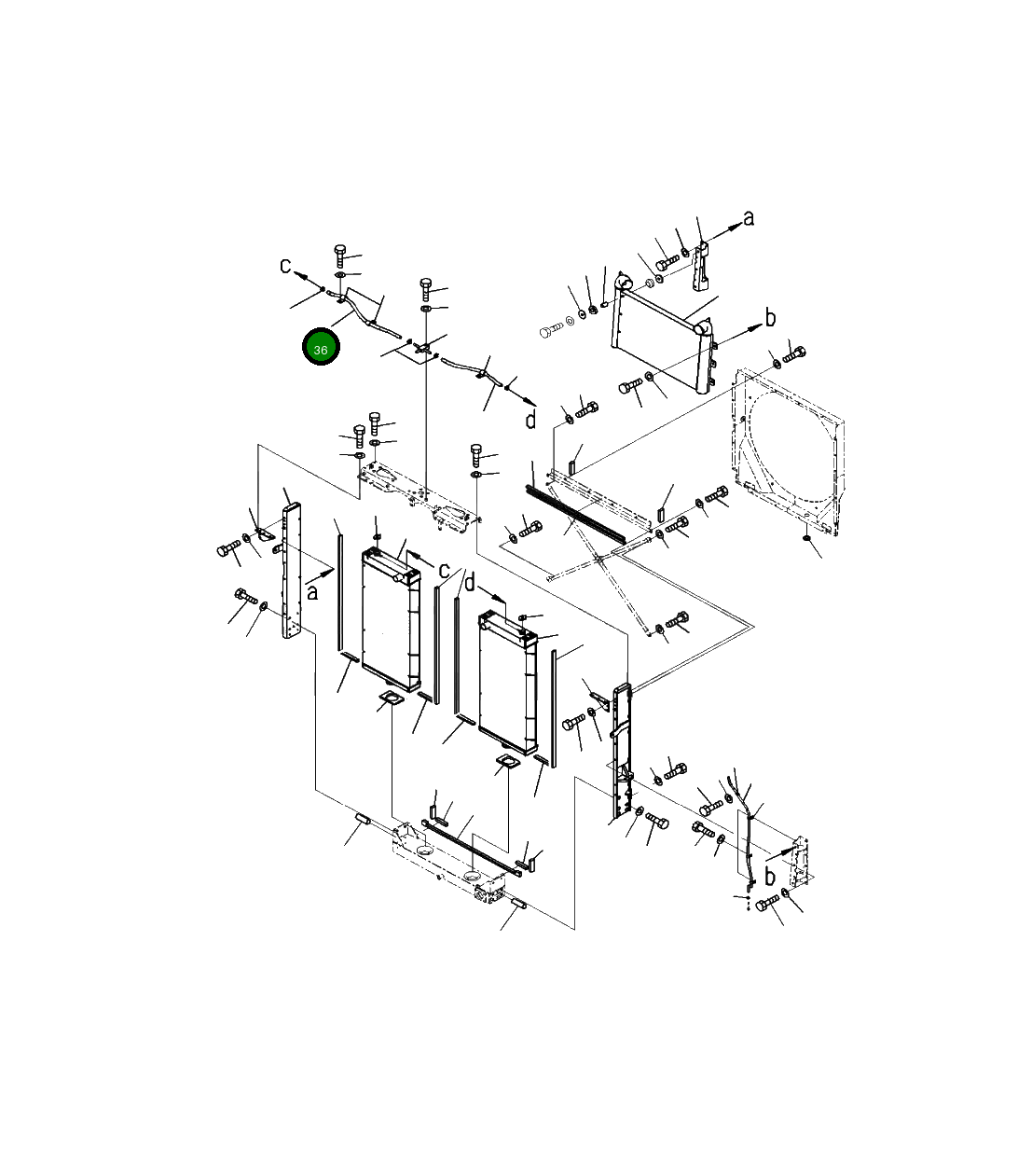 Шланг 425-03-41930 Komatsu