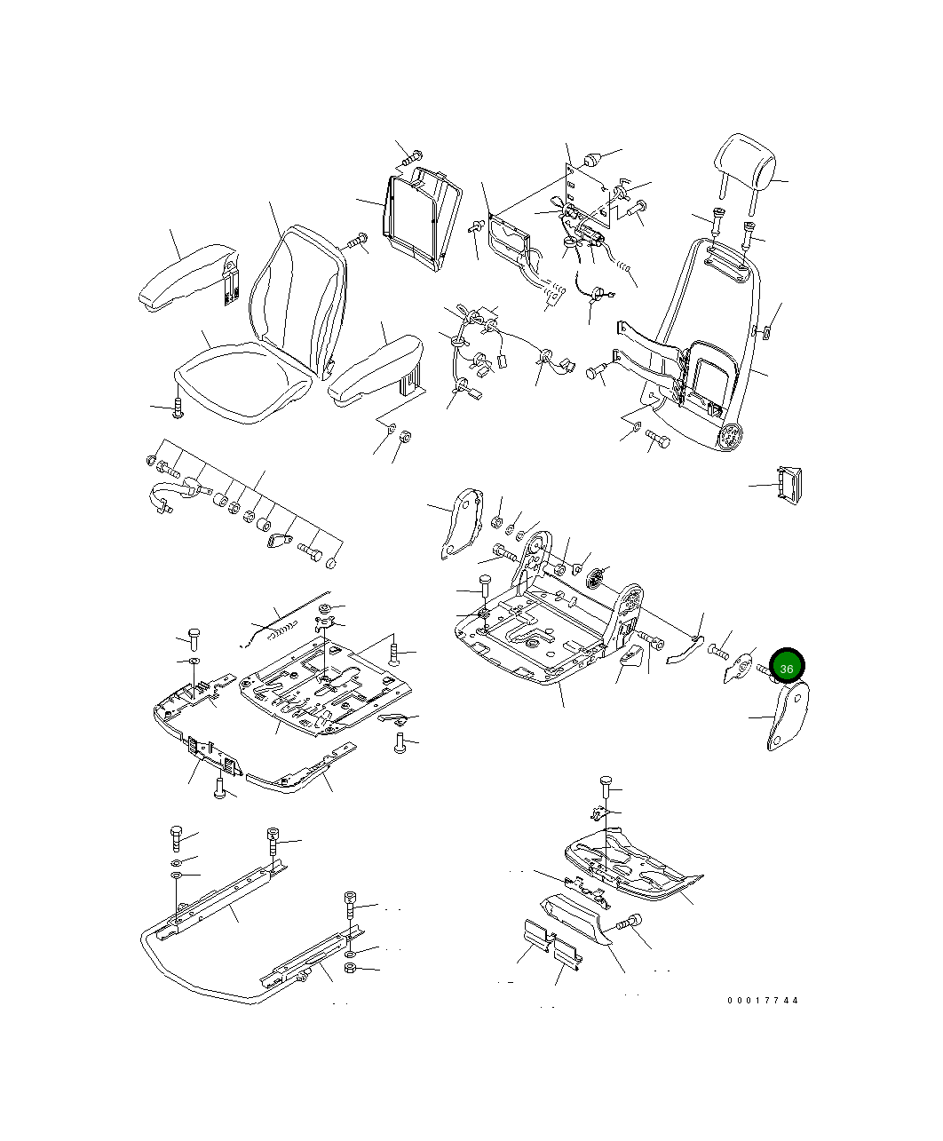 Винт 20K-57-31770 Komatsu