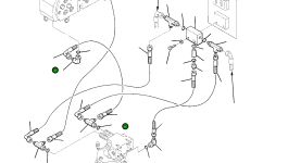 Шланг 21D-09-97560 Komatsu
