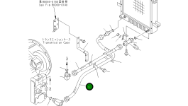 Шланг 416-16-21230 Komatsu