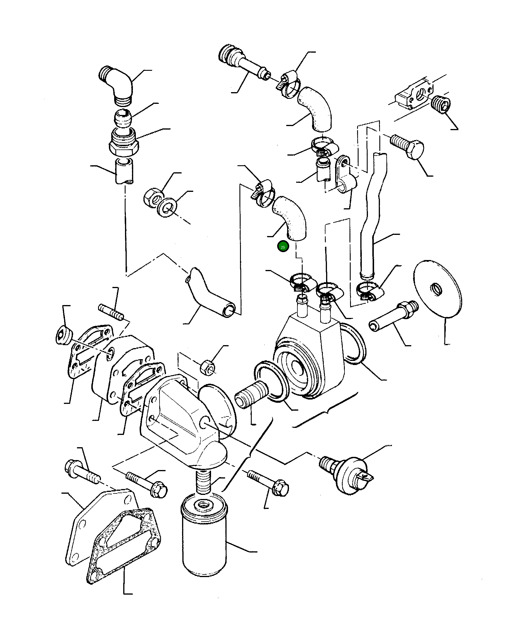 Шланг P3482A006 Komatsu