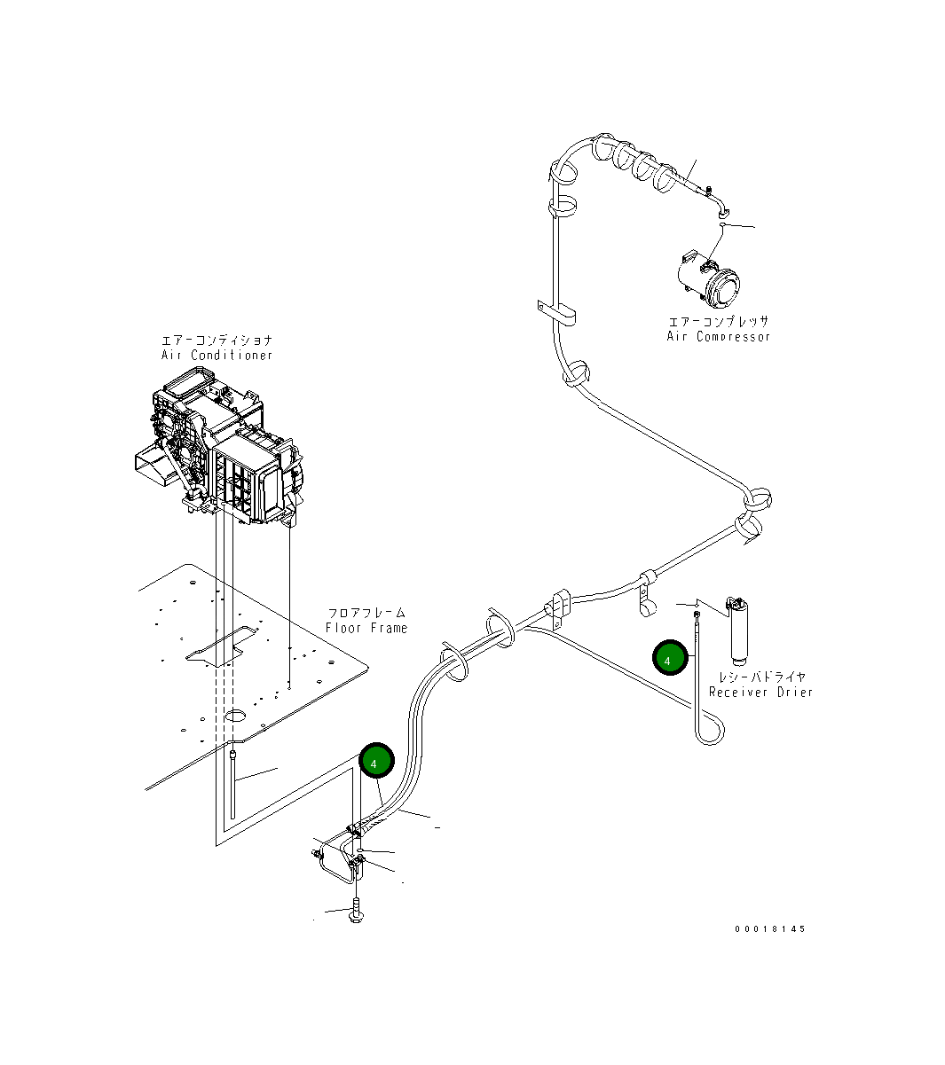 Шланг 20Y-979-7341 Komatsu