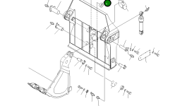 Втулка 21N-72-14180 Komatsu