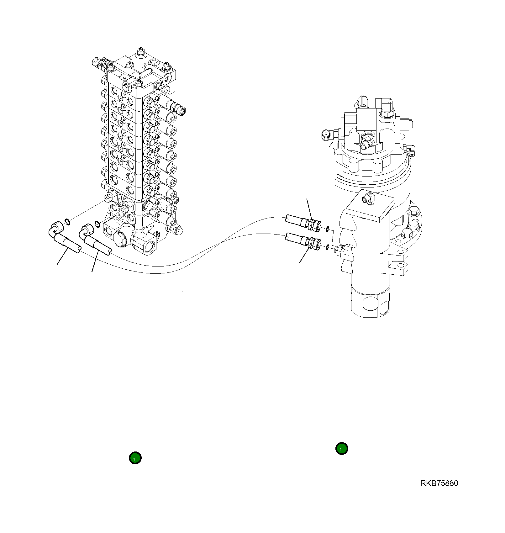 Шланг 22E-62-21531 Komatsu
