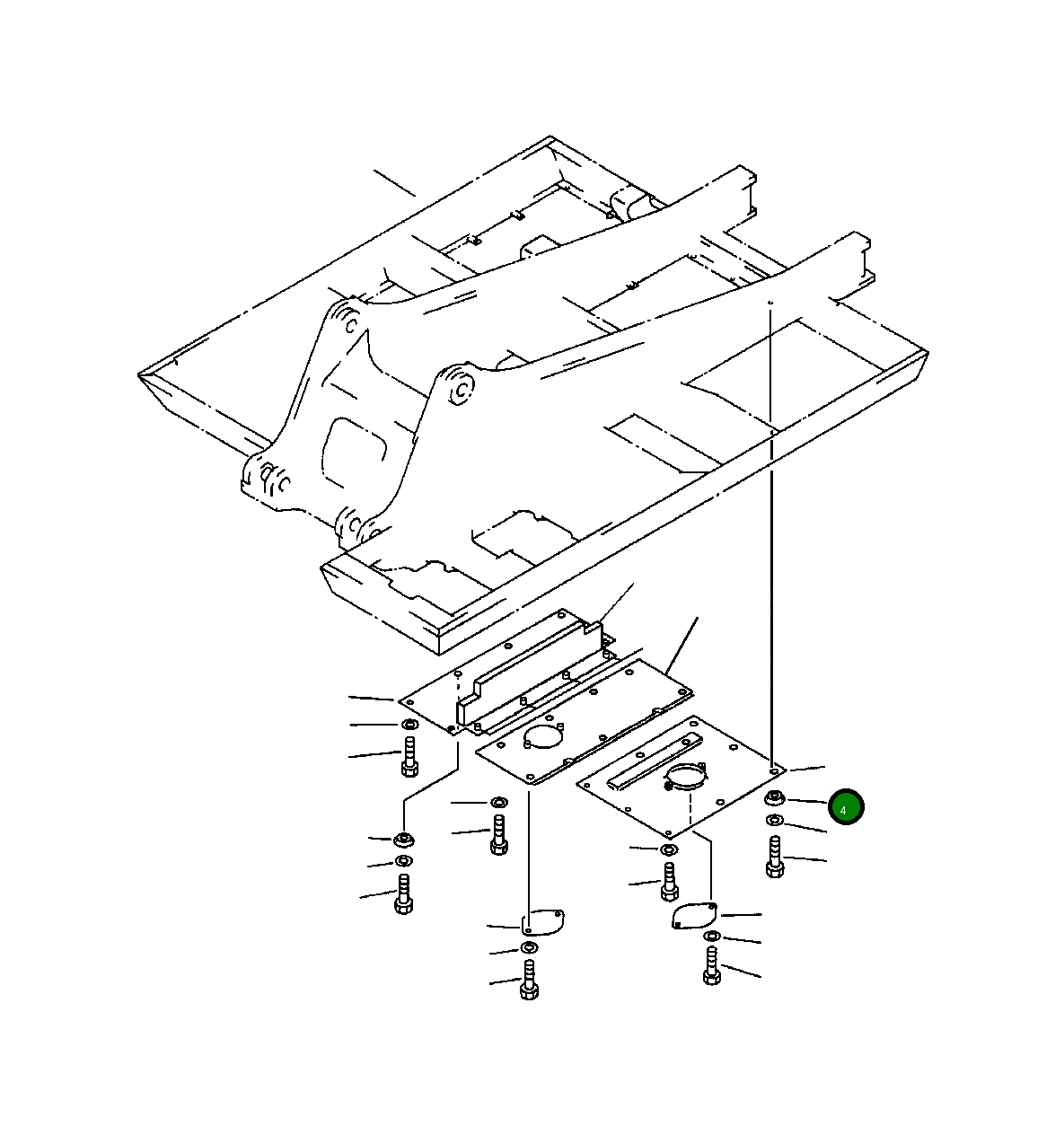 Втулка 20Y-54-57181 Komatsu