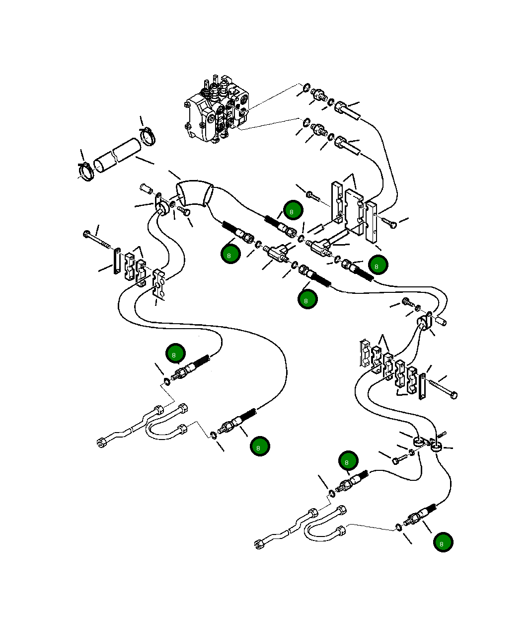 Шланг 392861013 Komatsu