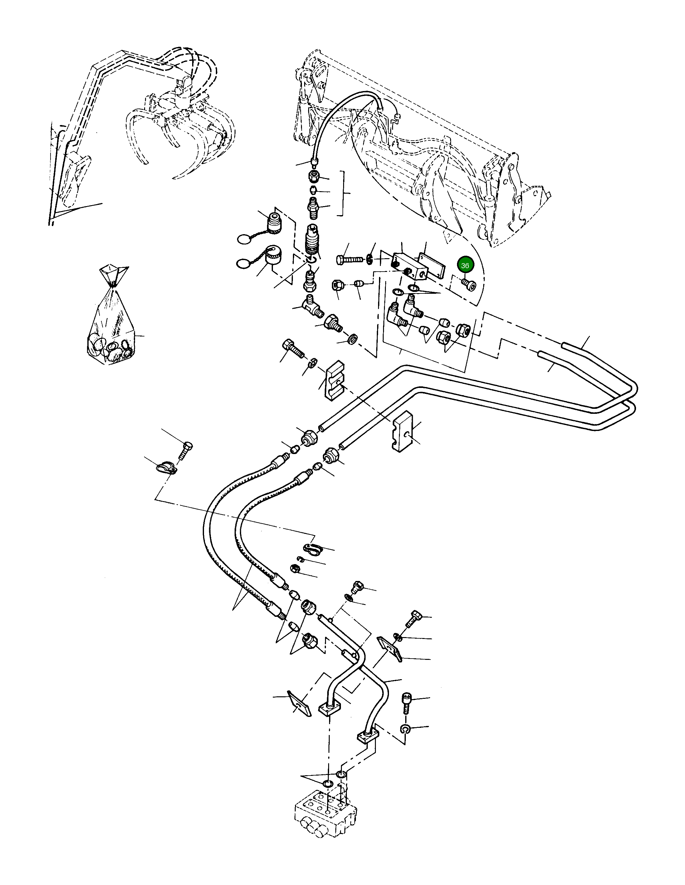Винт 2994593M1 Komatsu