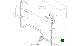 Шланг 23B-809-3460 Komatsu