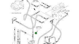 Шланг 2184-1026D18 Komatsu