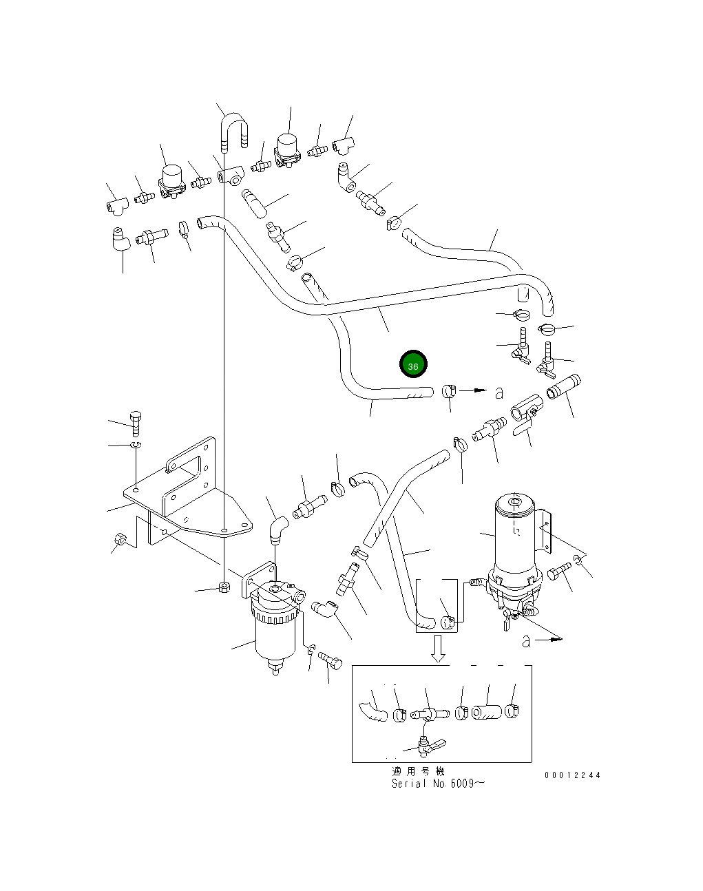 Шланг 267-19-09054 Komatsu