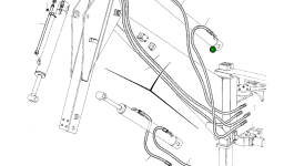 Шланг UE2000253 Komatsu
