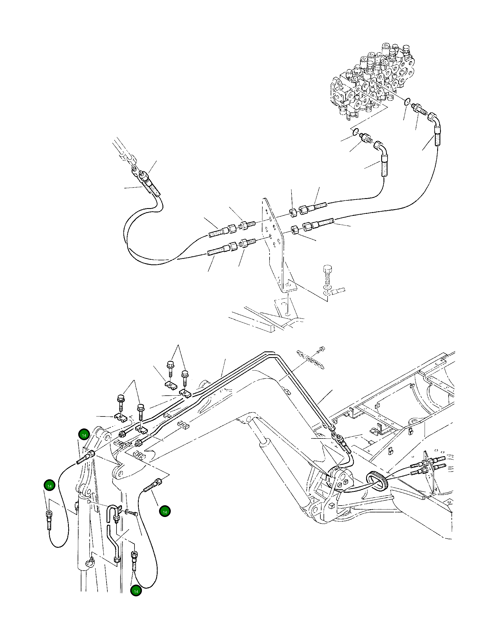 Шланг 392185005 Komatsu