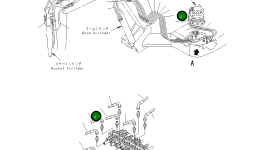 Шланг YM172423-78260 Komatsu