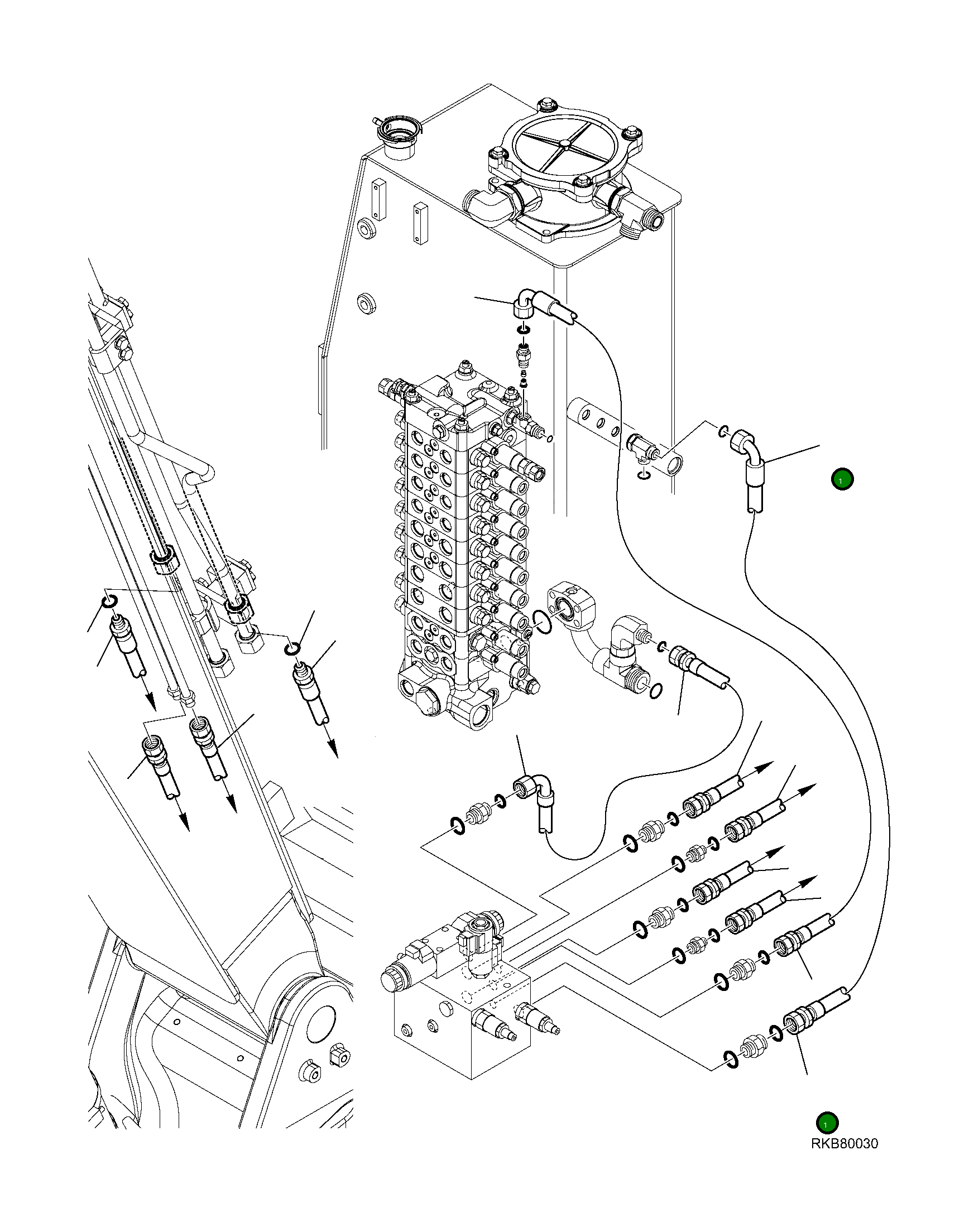 Шланг 22E-62-22811 Komatsu