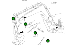 Шланг YM172187-79250 Komatsu