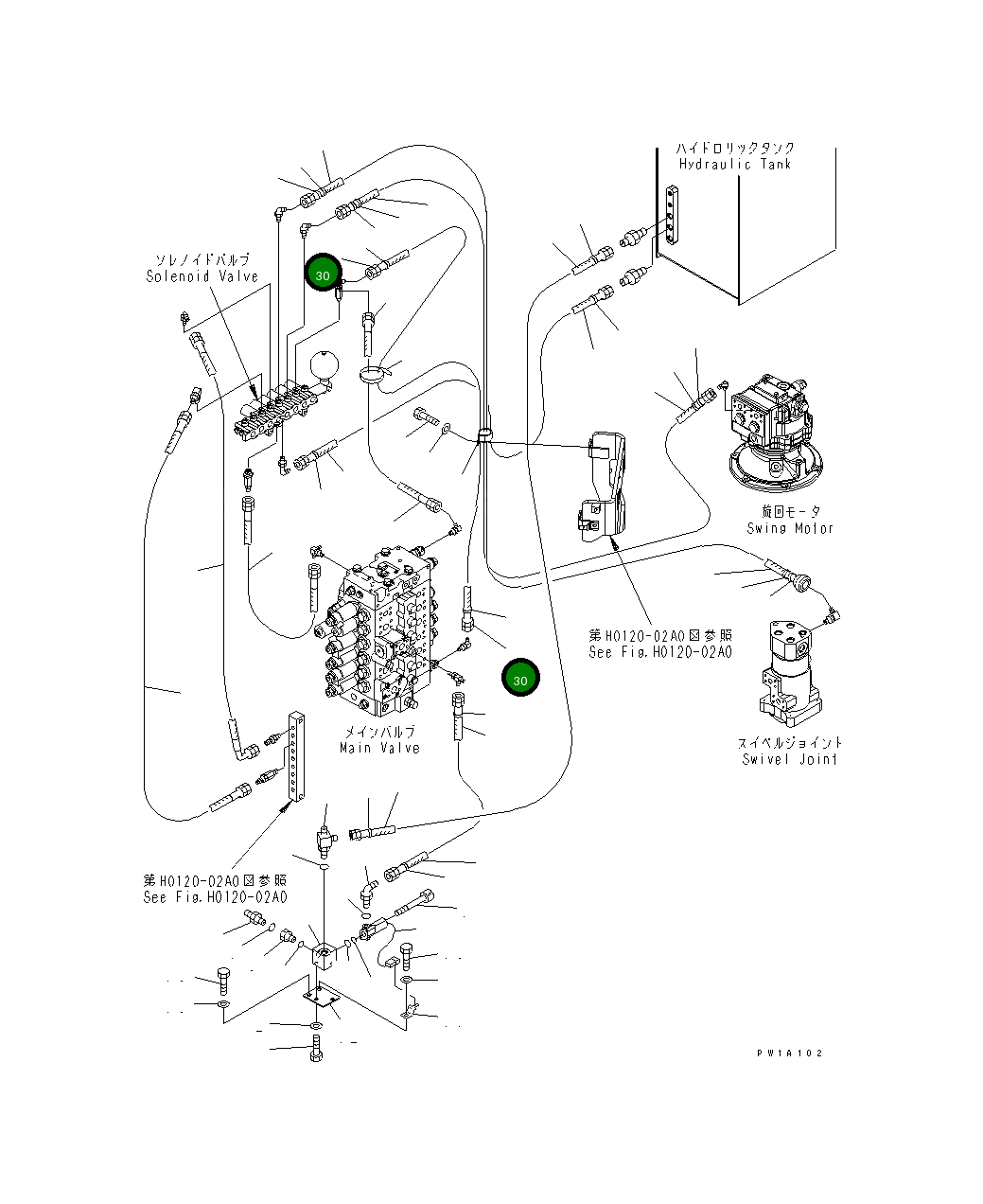 Шланг 22T-61-11710 Komatsu