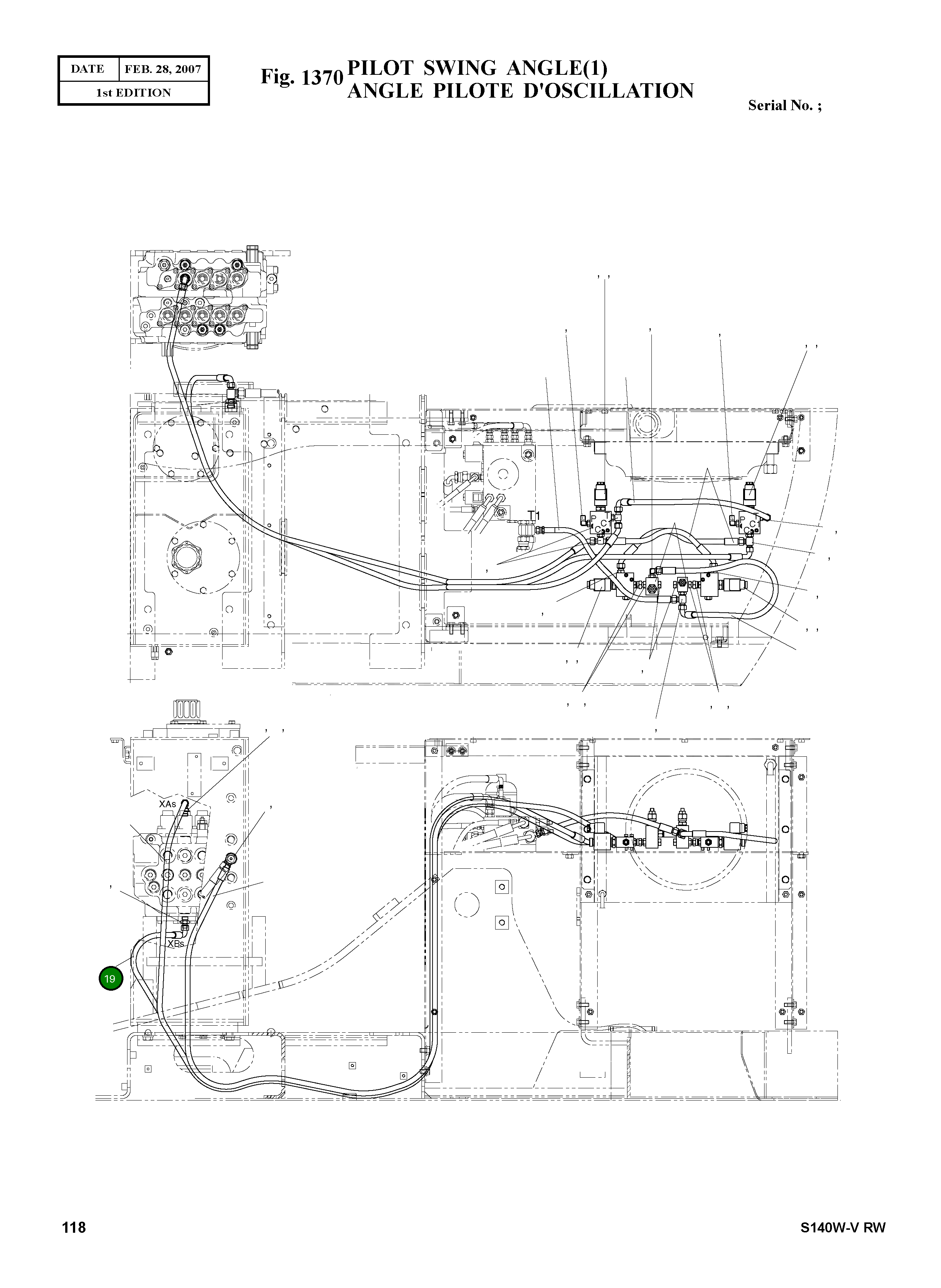 Шланг 9184-1014D63 Komatsu