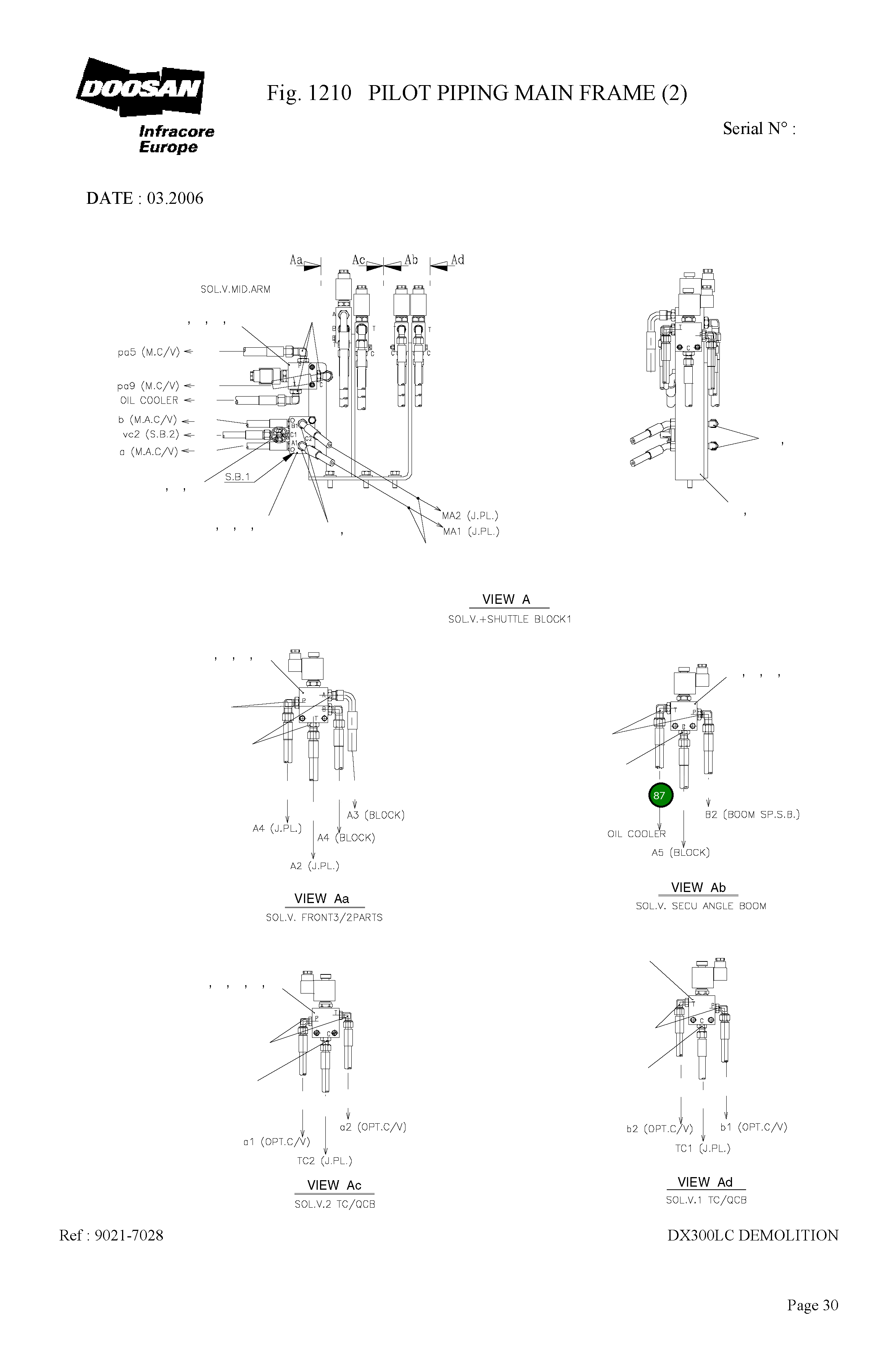 Шланг DS2094094 Komatsu