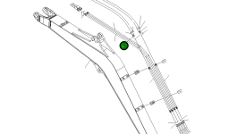 Шланг 22L-62-33131 Komatsu