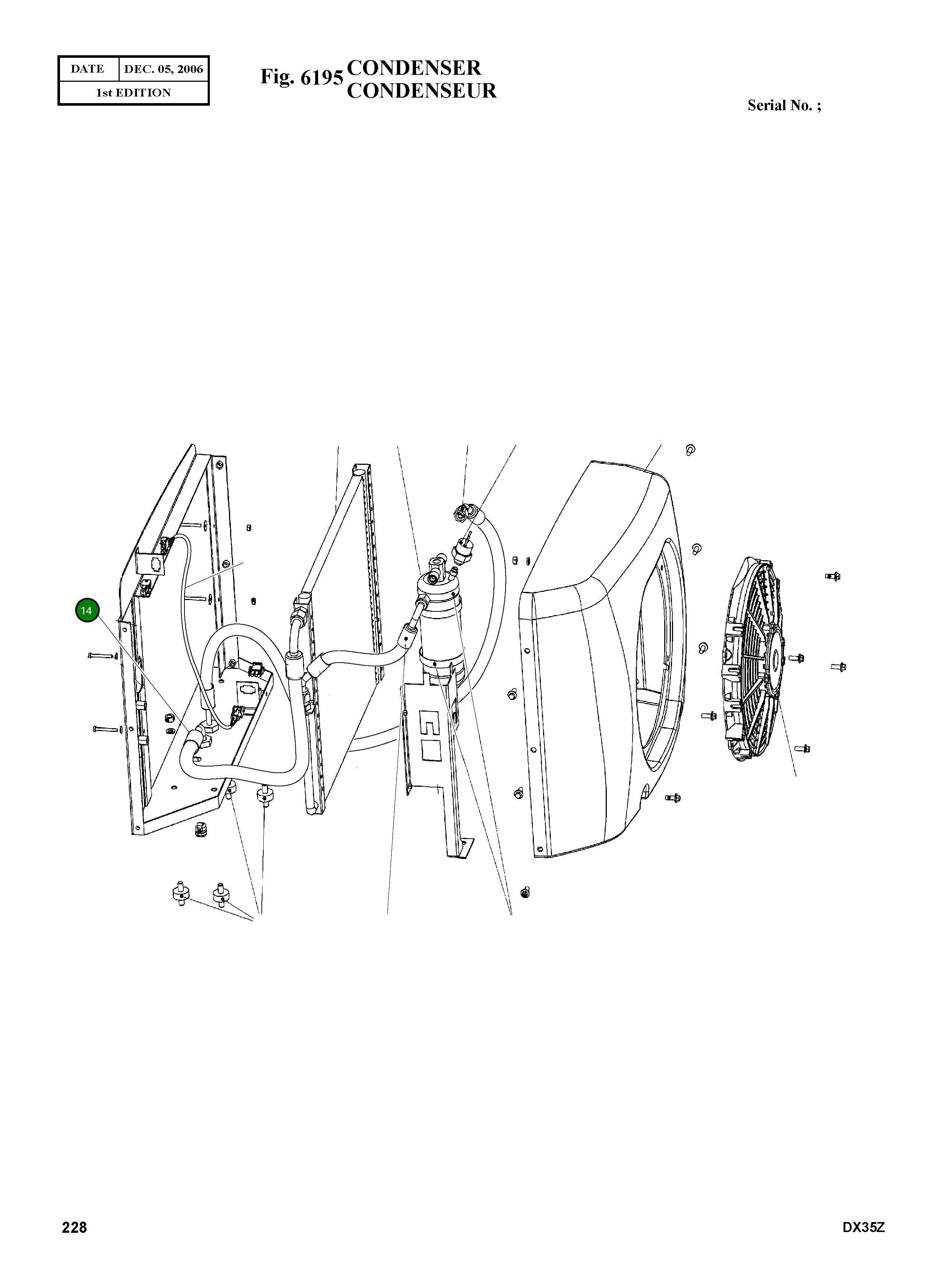 Шланг K9005018 Komatsu