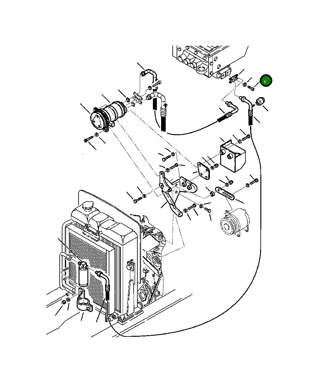 Винт 801105523 Komatsu
