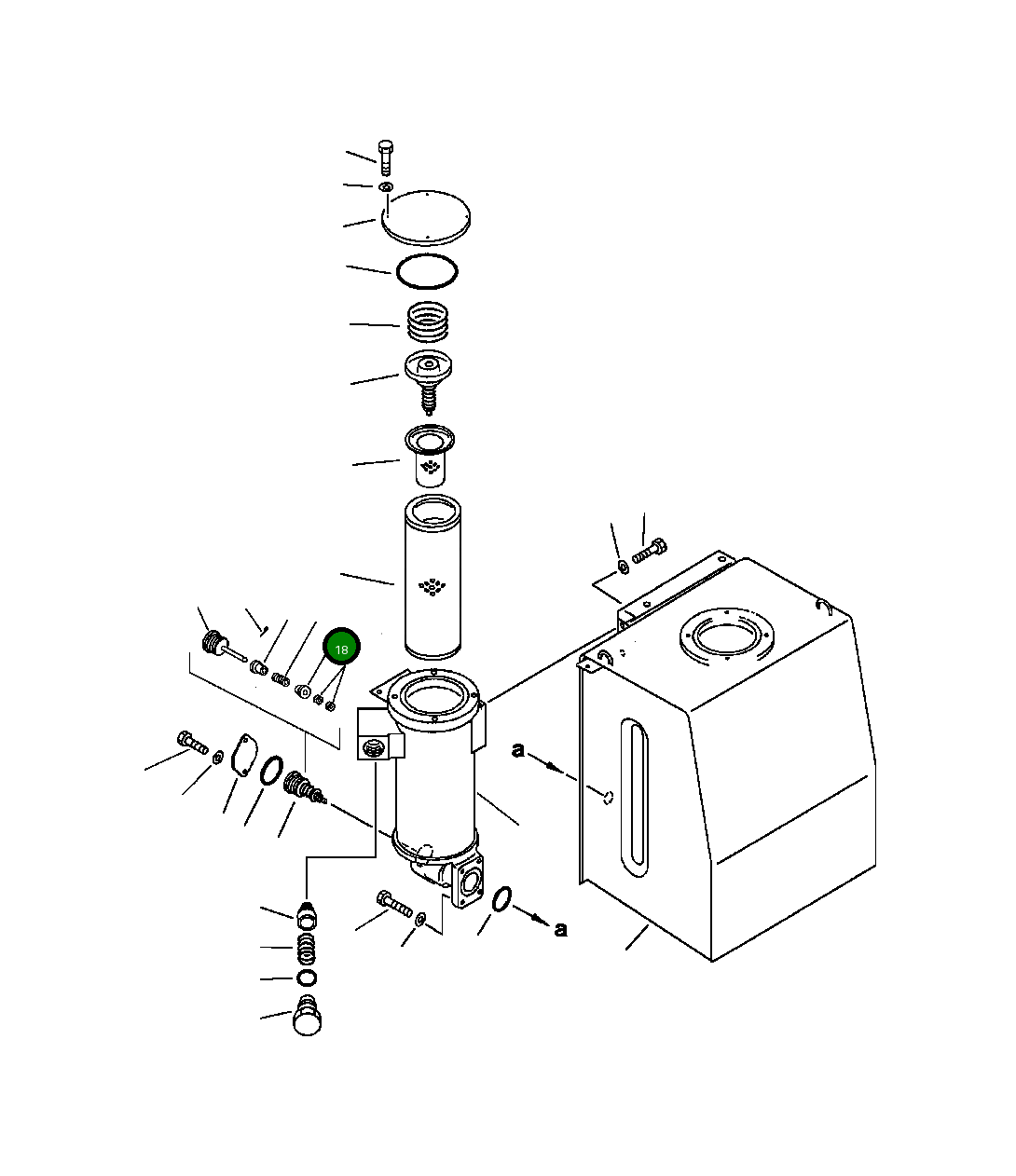 Втулка 205-60-71280 Komatsu
