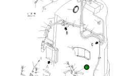 Шланг YM172187-18161 Komatsu