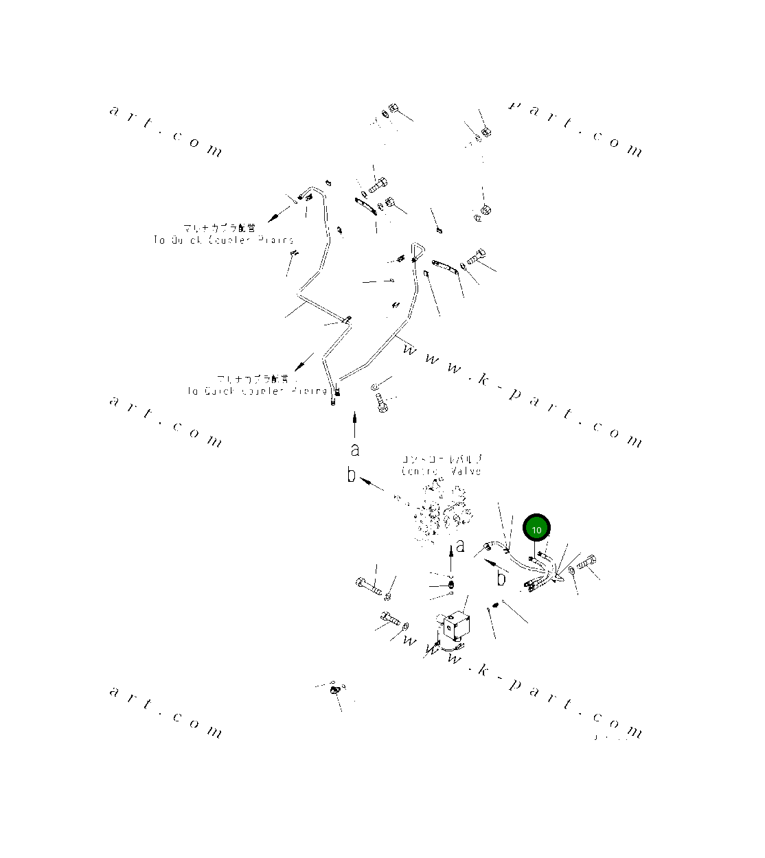 Шланг 419-T90-5980 Komatsu
