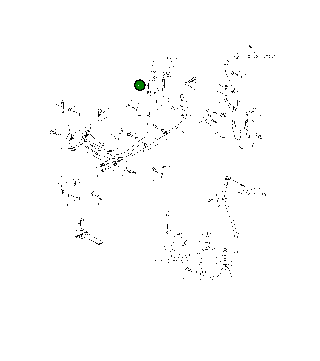 Шланг 425-S62-4110 Komatsu