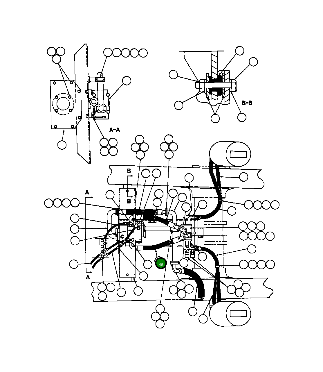 Шланг HA6586 Komatsu