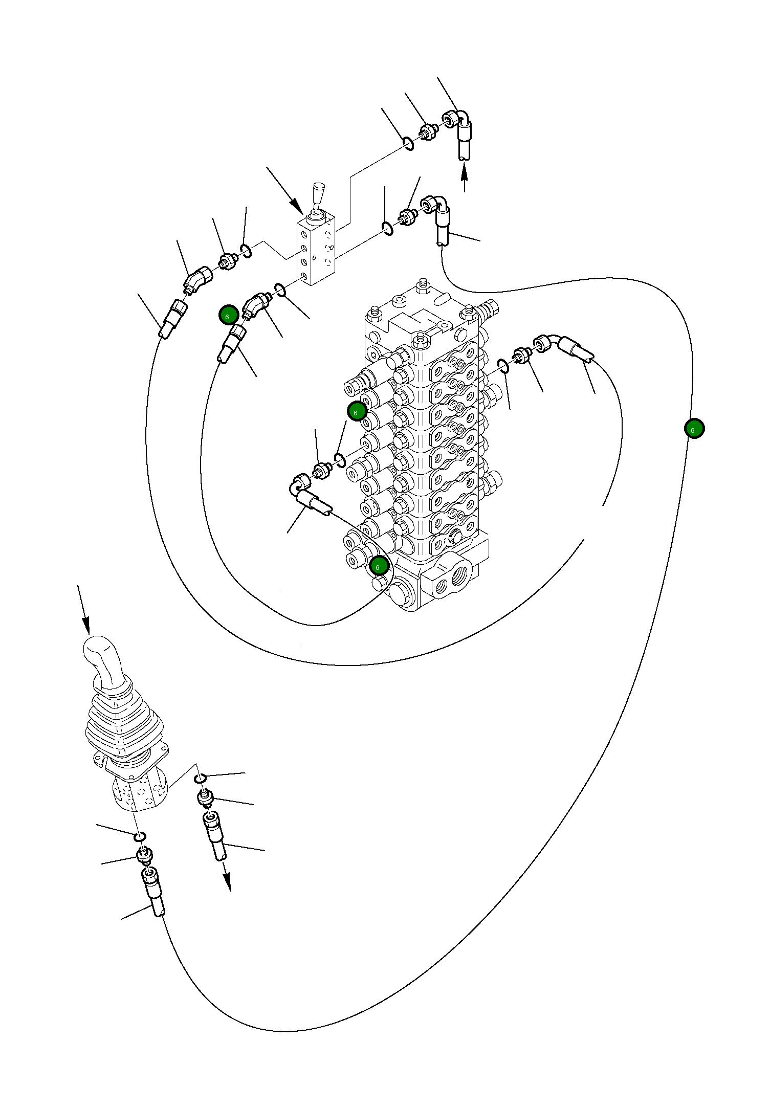Шланг 22E-09-12910 Komatsu
