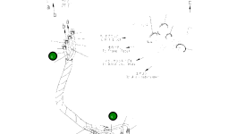 Шланг 2A6-62-12440 Komatsu