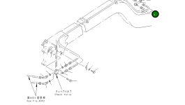Шланг 23D-60-18110 Komatsu