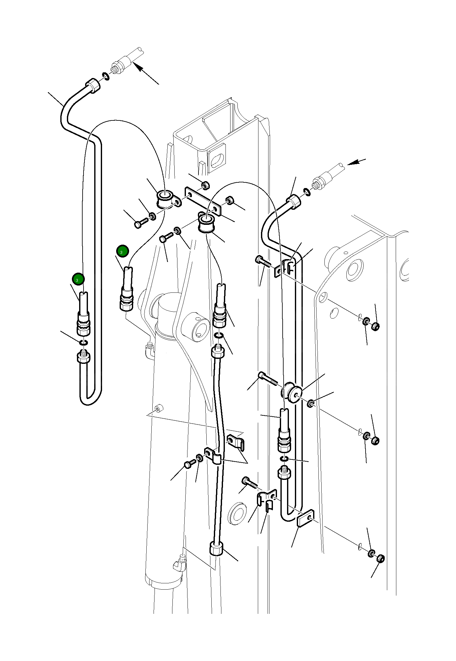 Шланг 42N-62-18950 Komatsu
