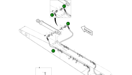 Шланг DS2040273 Komatsu