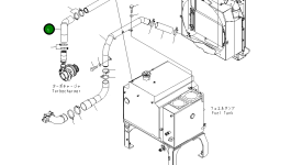 Шланг 23B-02-61110 Komatsu