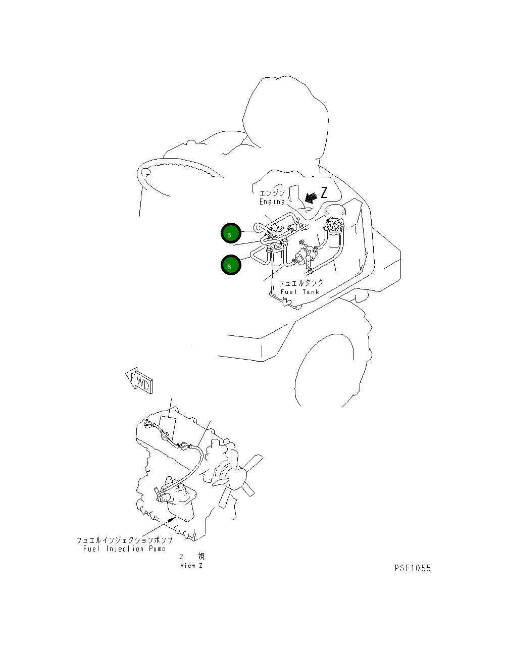 Шланг YM172137-14610 Komatsu
