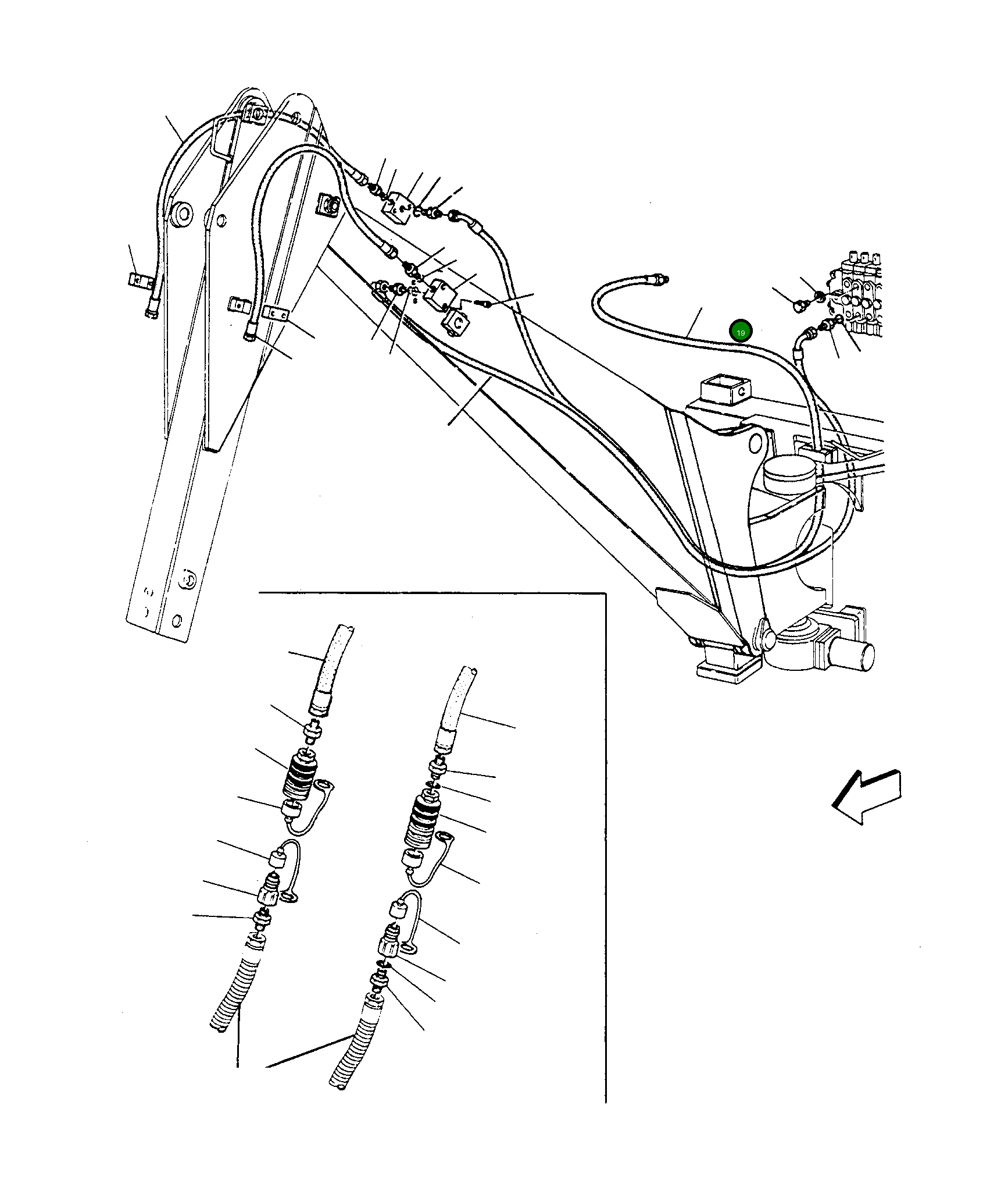 Шланг UE7500051 Komatsu