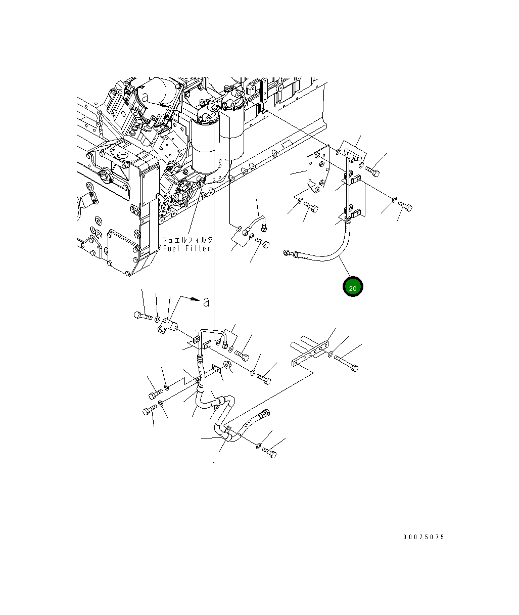 Шланг 6219-71-7740 Komatsu