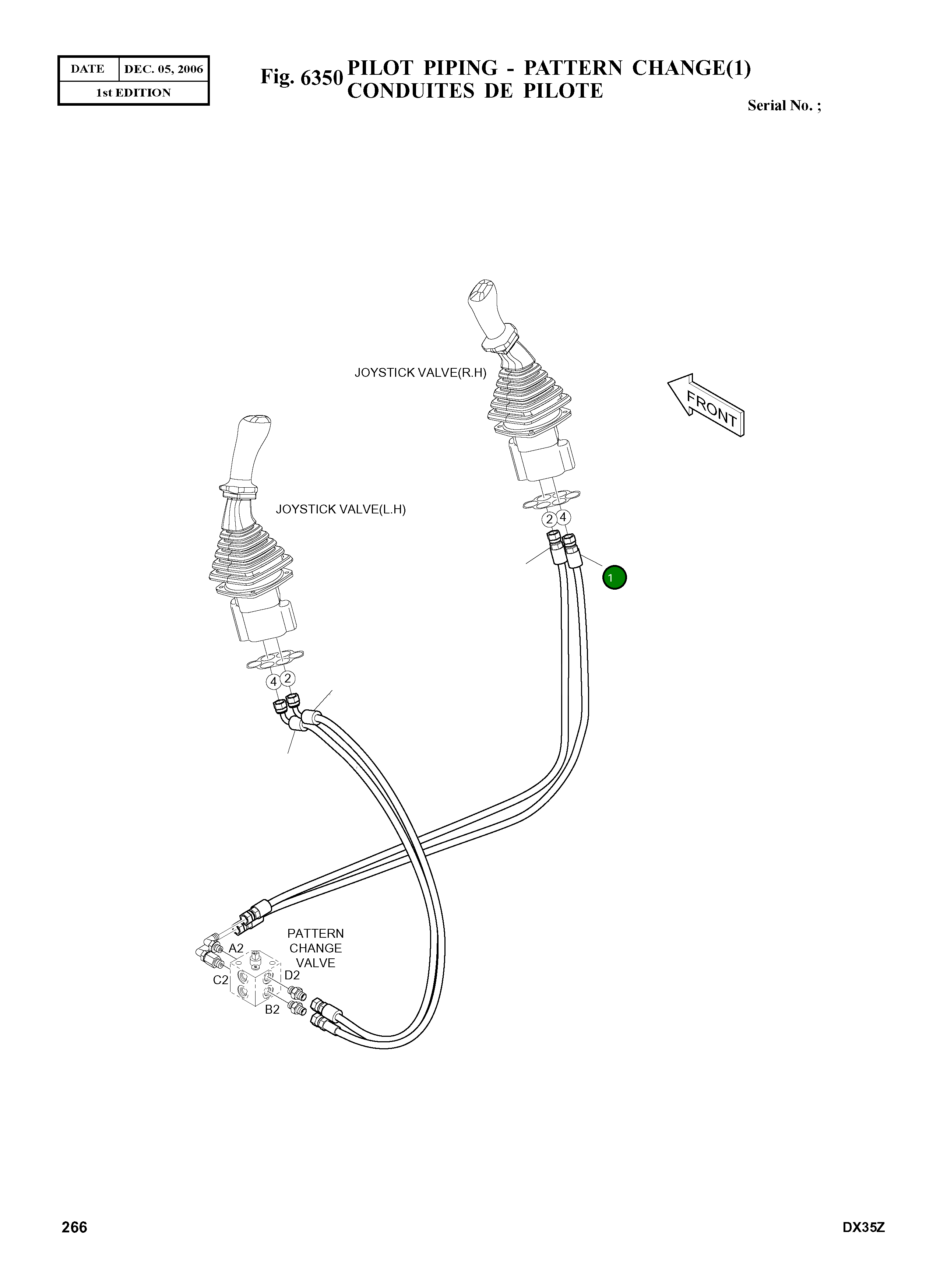Шланг DS2094122 Komatsu