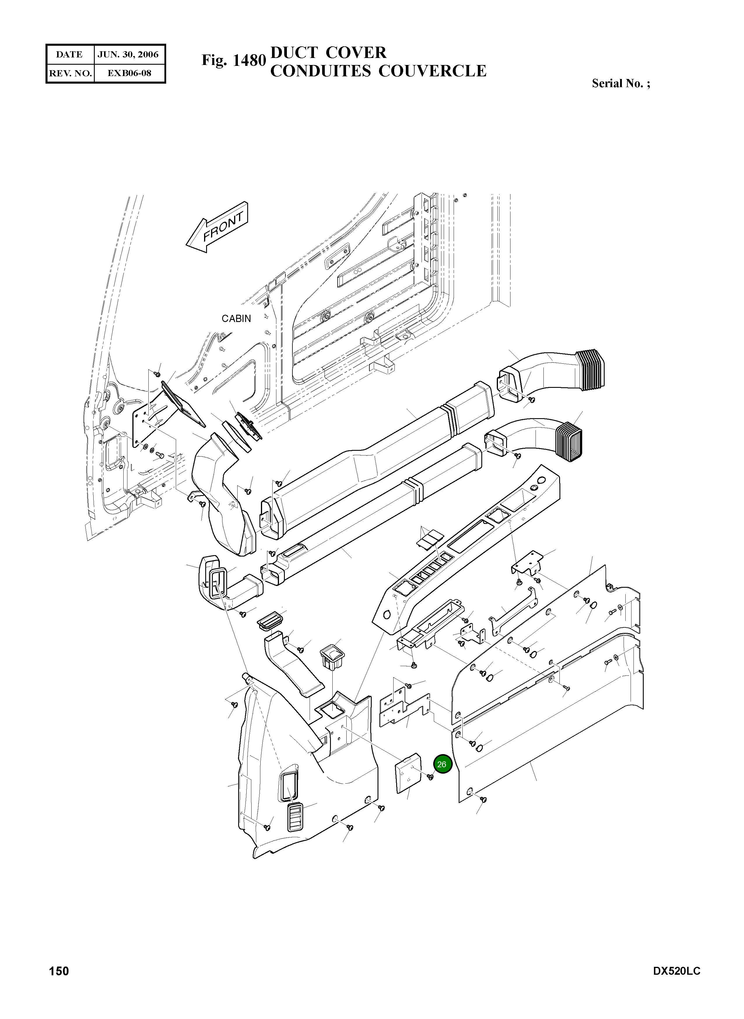 Винт 2120-2166D23 Komatsu